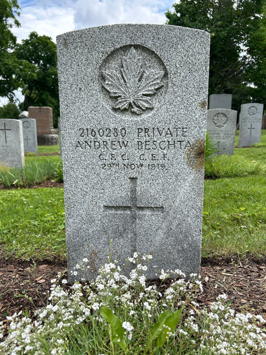 Grave marker