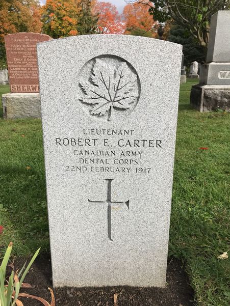 Grave marker