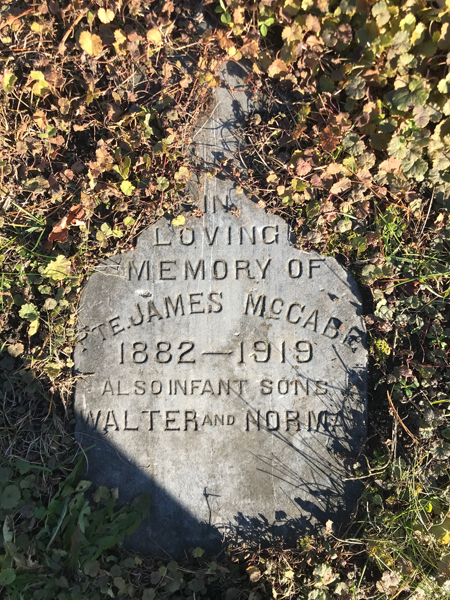 Grave marker