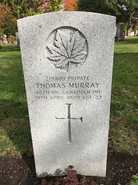 Grave marker