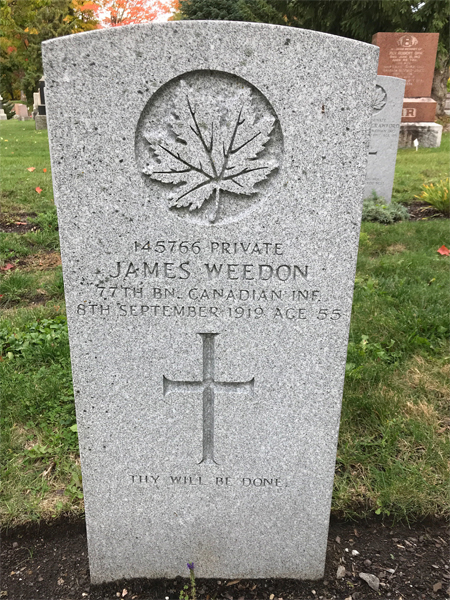 Grave marker