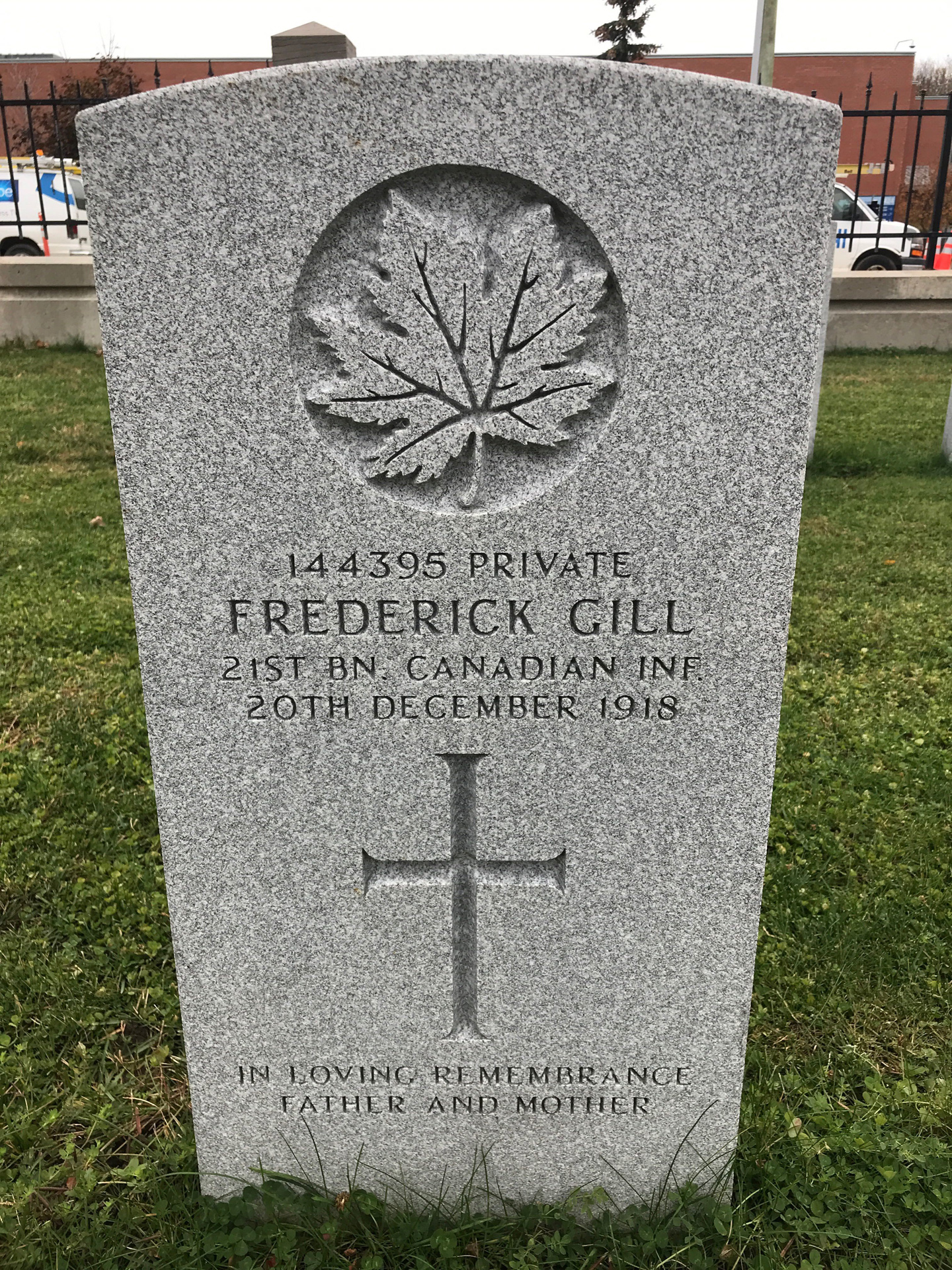 Grave marker