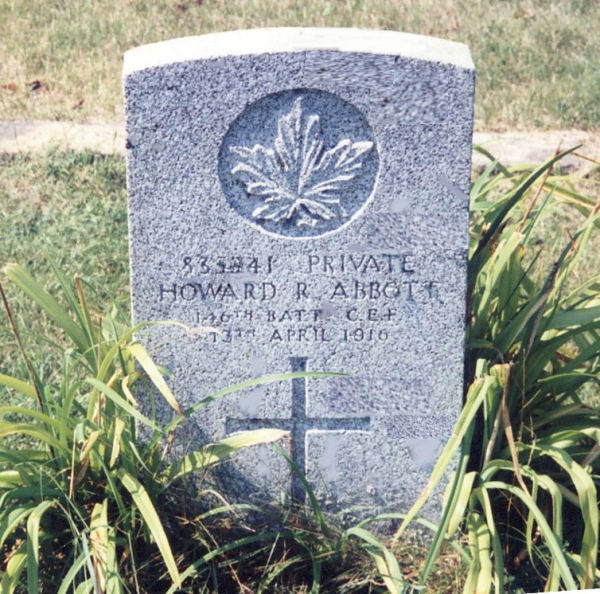 Grave marker