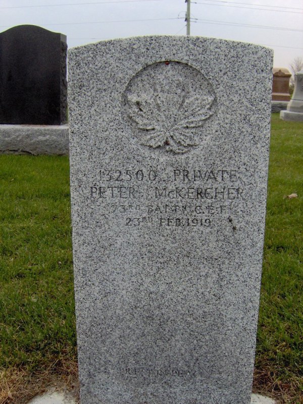 Grave marker