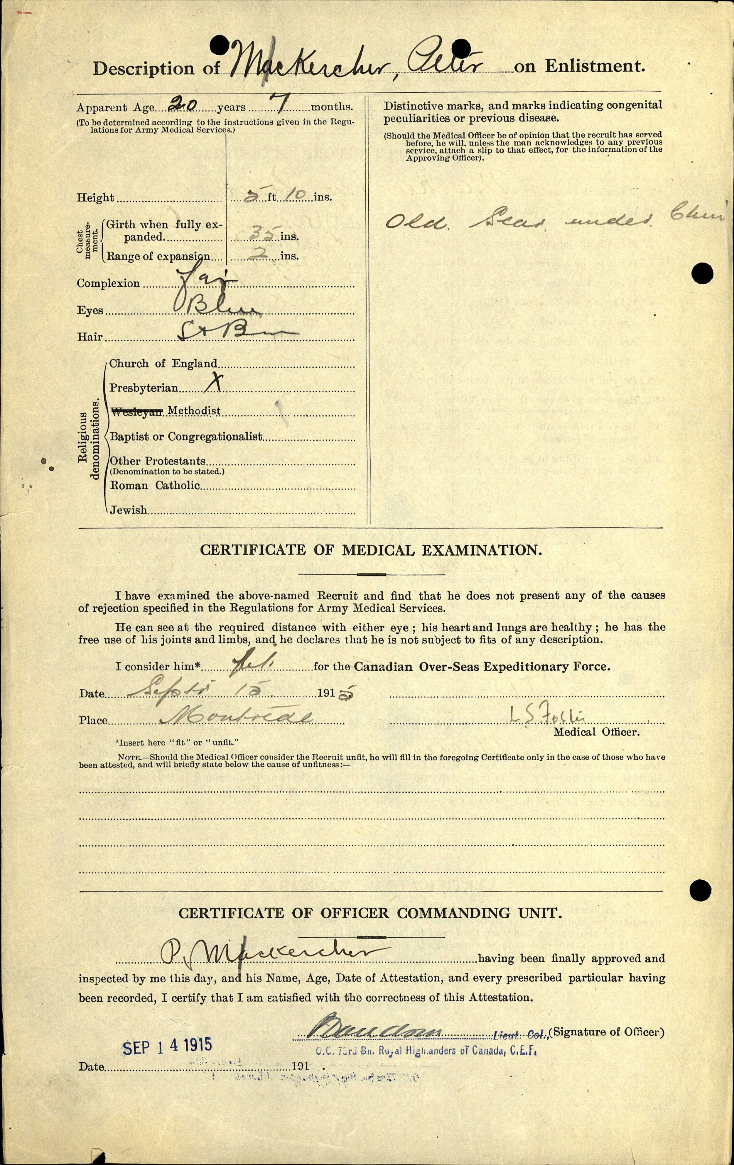 Attestation Paper (page 2)