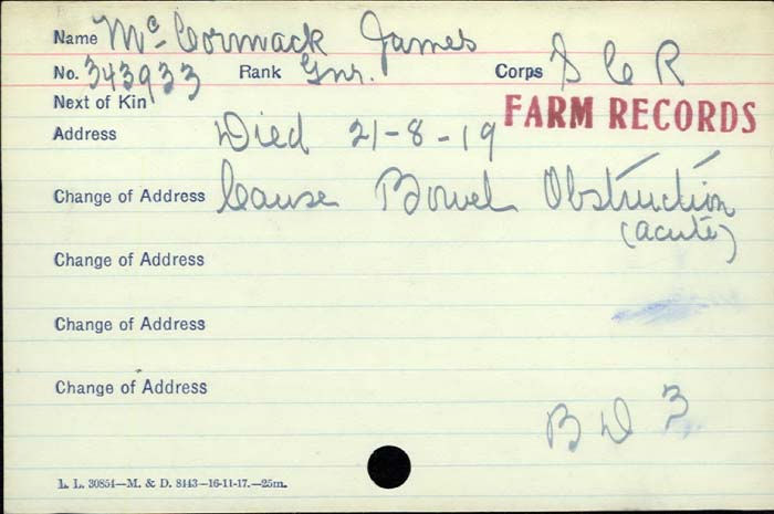 Circumstances of death