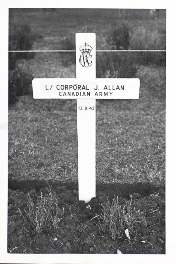 Temporary grave marker