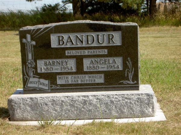 Family headstone