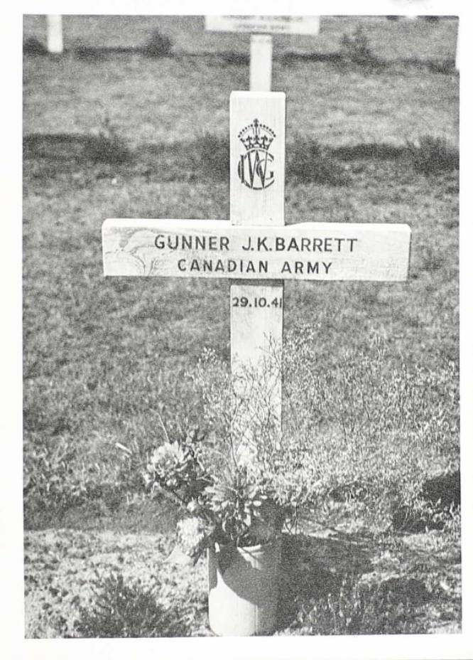 Temporary Grave Marker