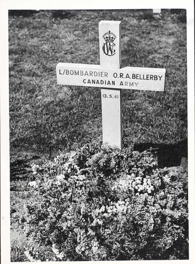 Temporary Grave Marker