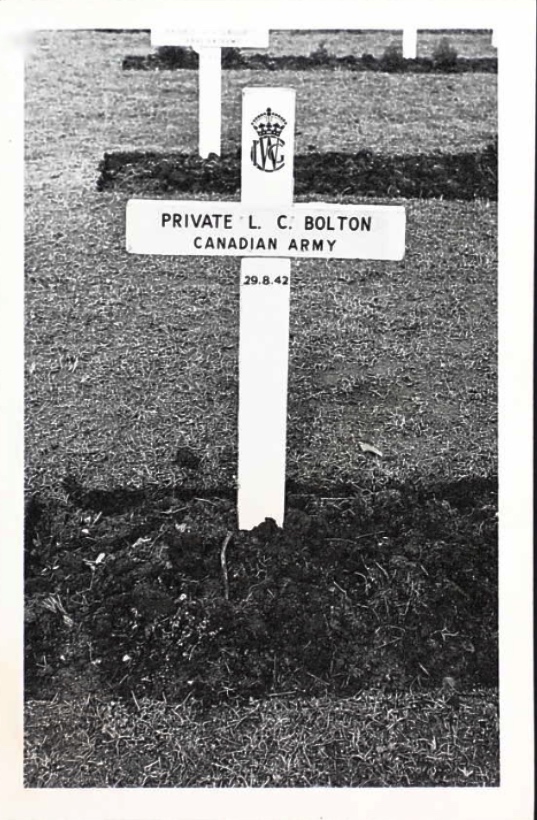 Temporary grave marker