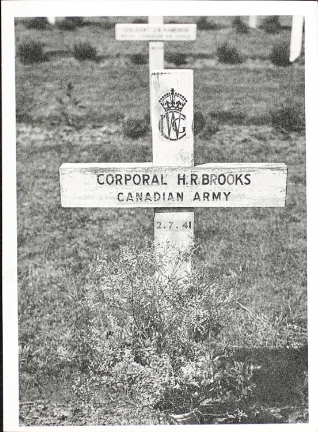 Temporary Grave Marker