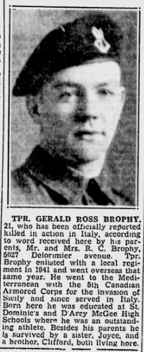 Photo of GERALD ROSS BROPHY