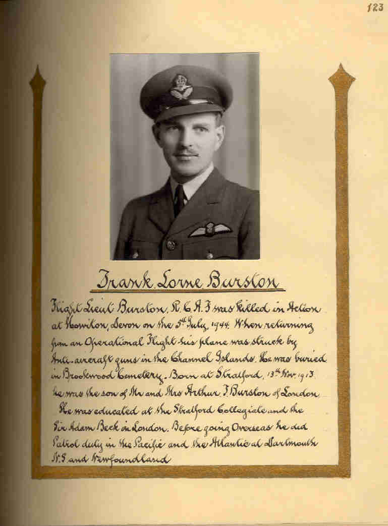 Photo of Frank Burston