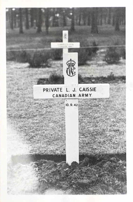 Temporary grave marker