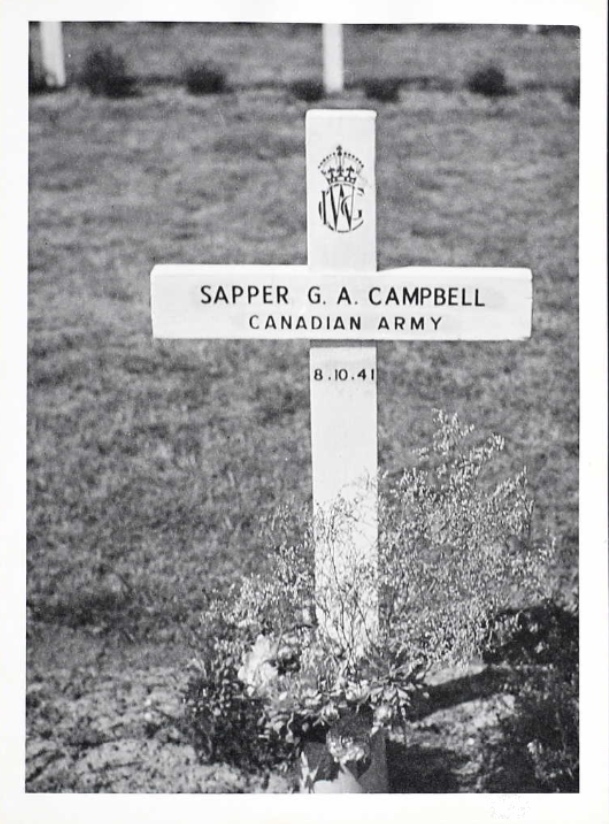 Temporary Grave Marker