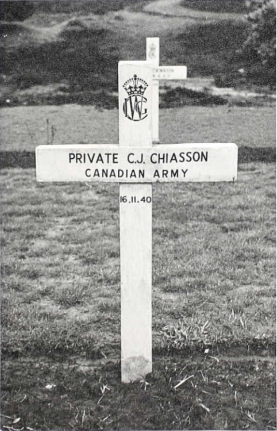 Temporary Grave Marker