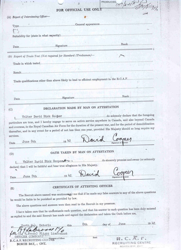 Attestation Paper (page 3)