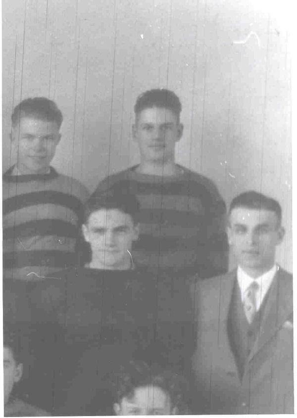 Member of hockey team