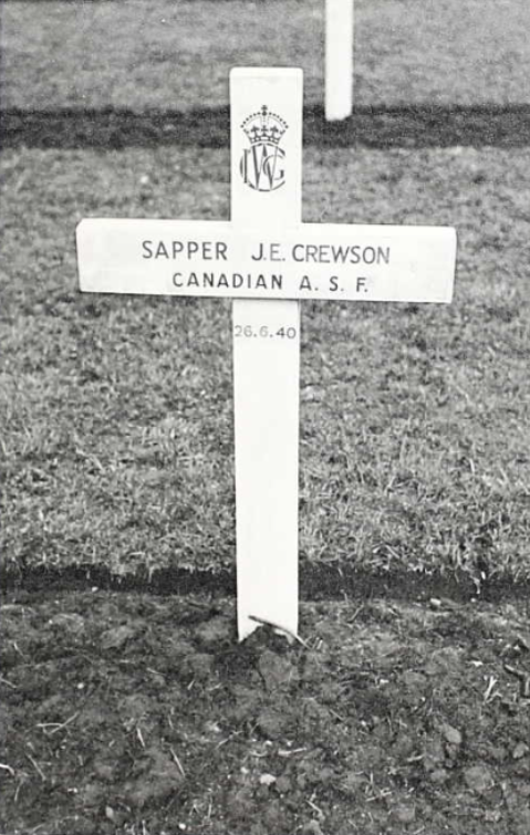 Temporary Grave Marker