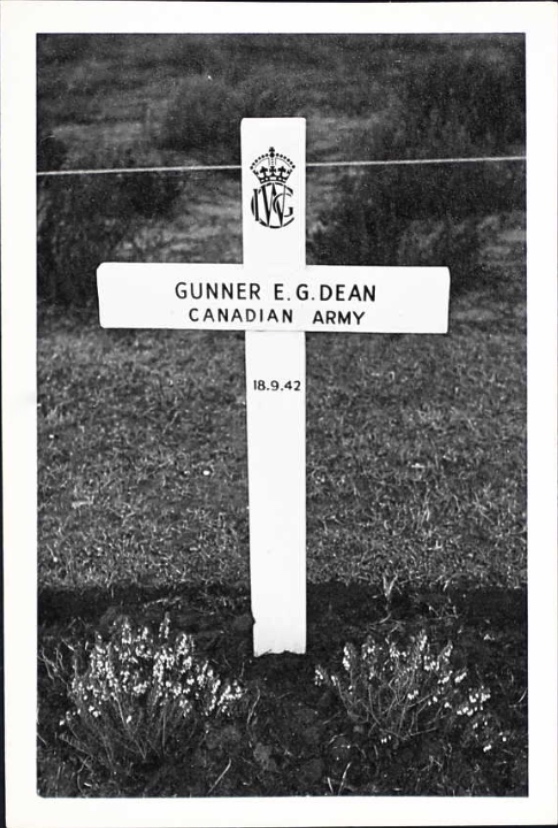 Temporary grave marker