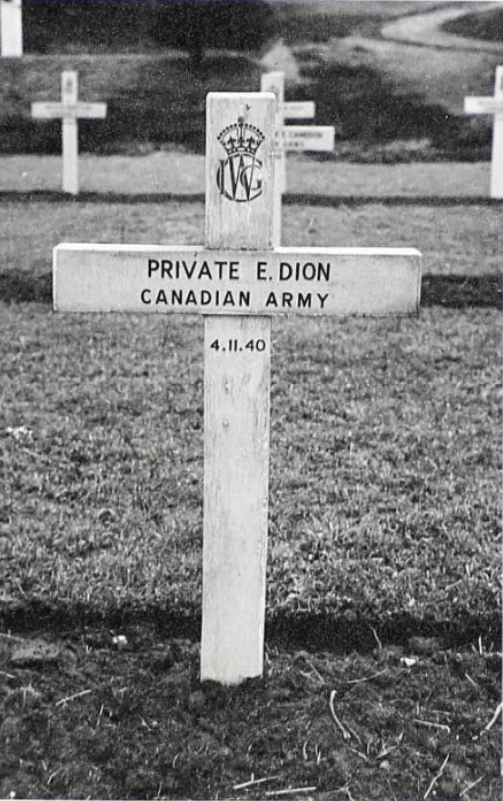 Temporary Grave Marker