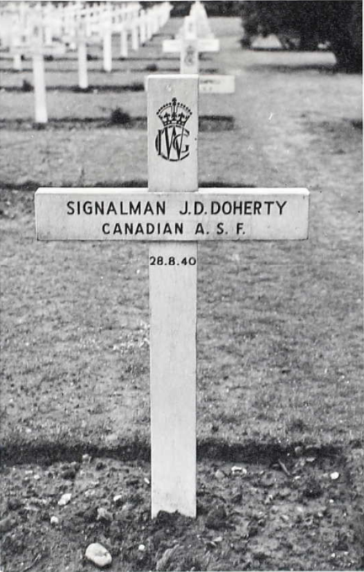 Temporary Grave Marker