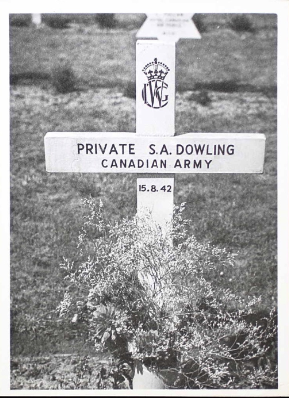 Temporary grave marker