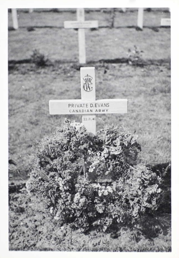Temporary grave marker