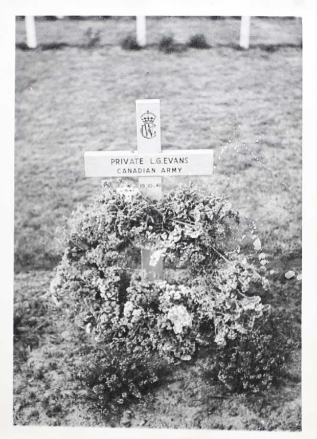 Temporary grave marker