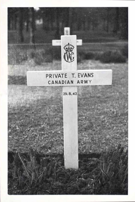 Temporary grave marker