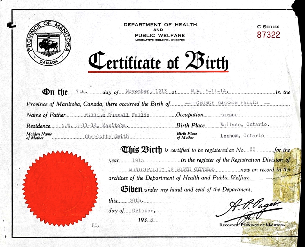Birth Certificate