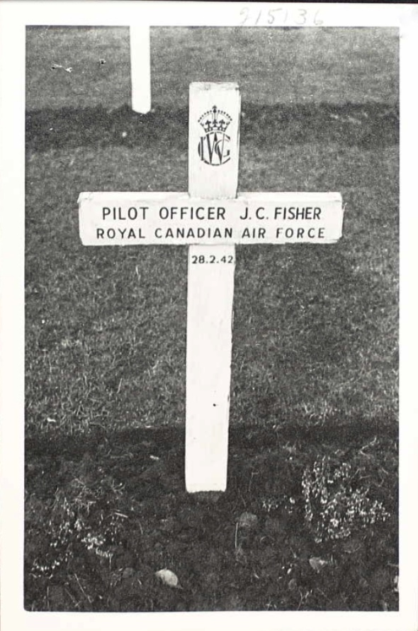 Temporary grave marker