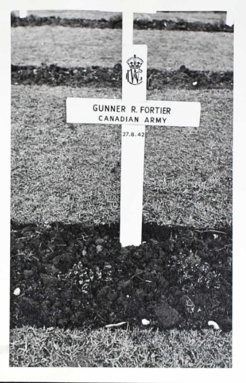 Temporary grave marker