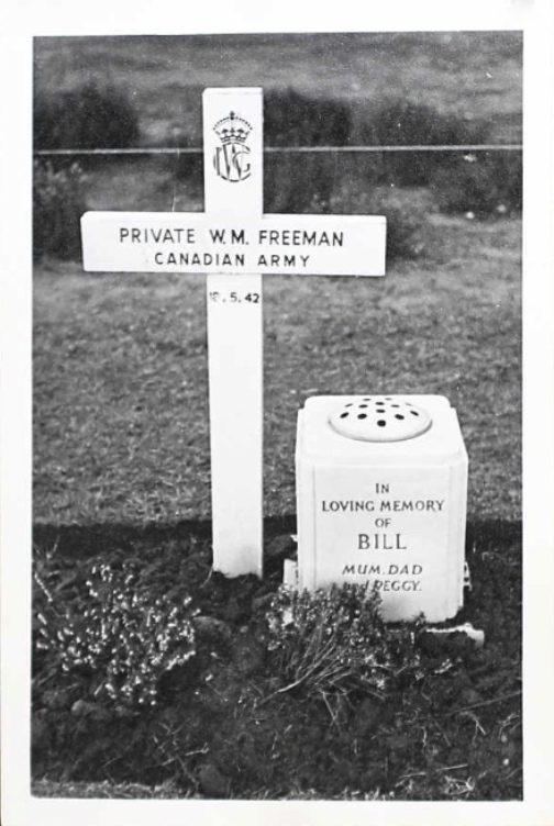 Temporary grave marker