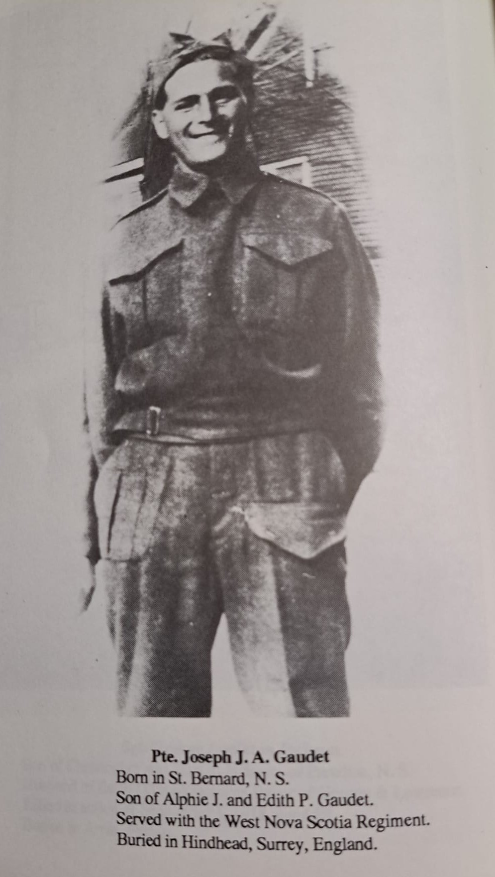 Photo of John Joseph Alphonse Gaudet