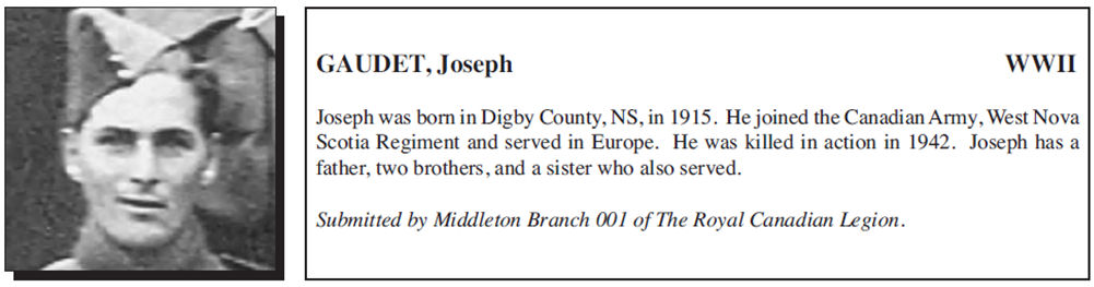 Photo of Joseph Gaudet