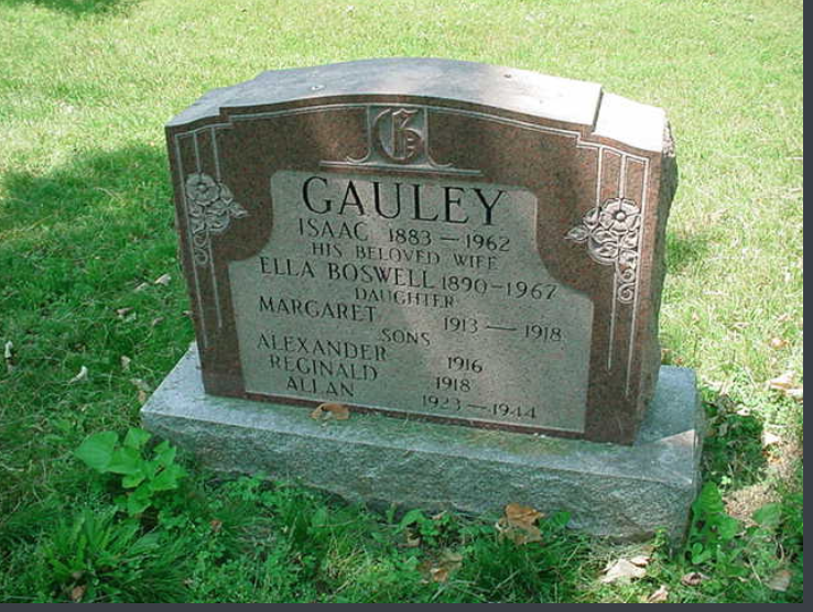 Grave marker