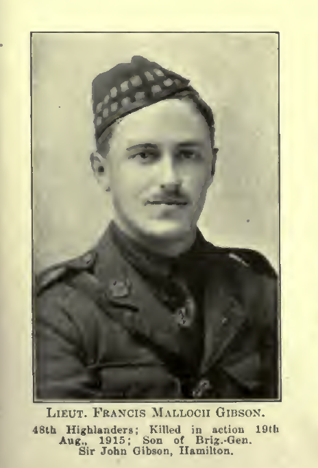 Photo of Francis Malloch Gibson
