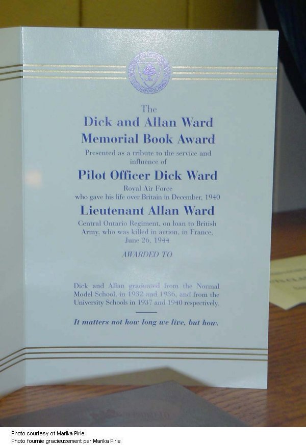 Memorial Book Prize 2