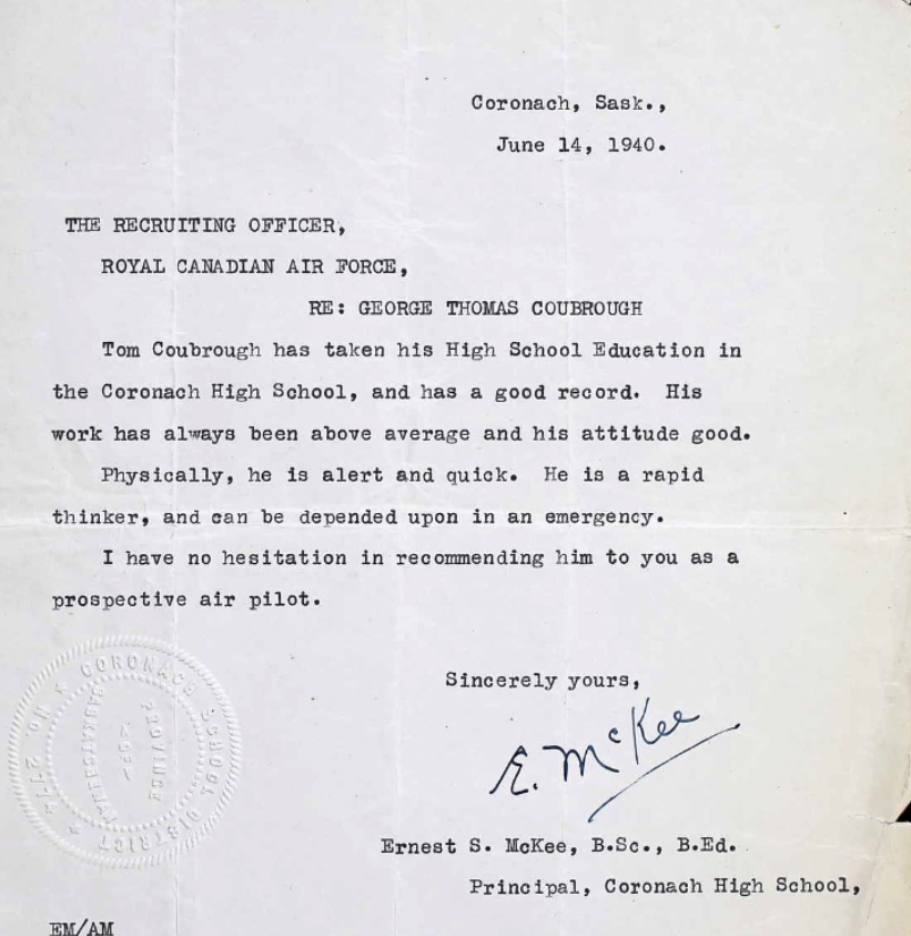 Letter of recommendation