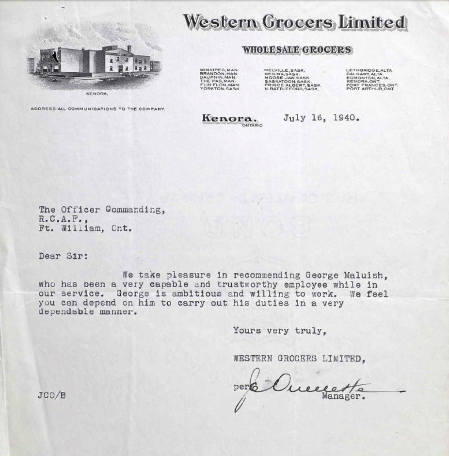 Letter of recommendation