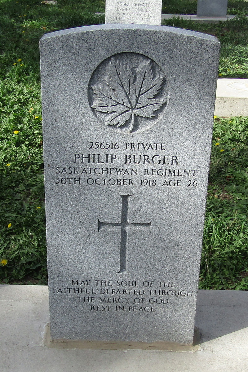 Grave marker