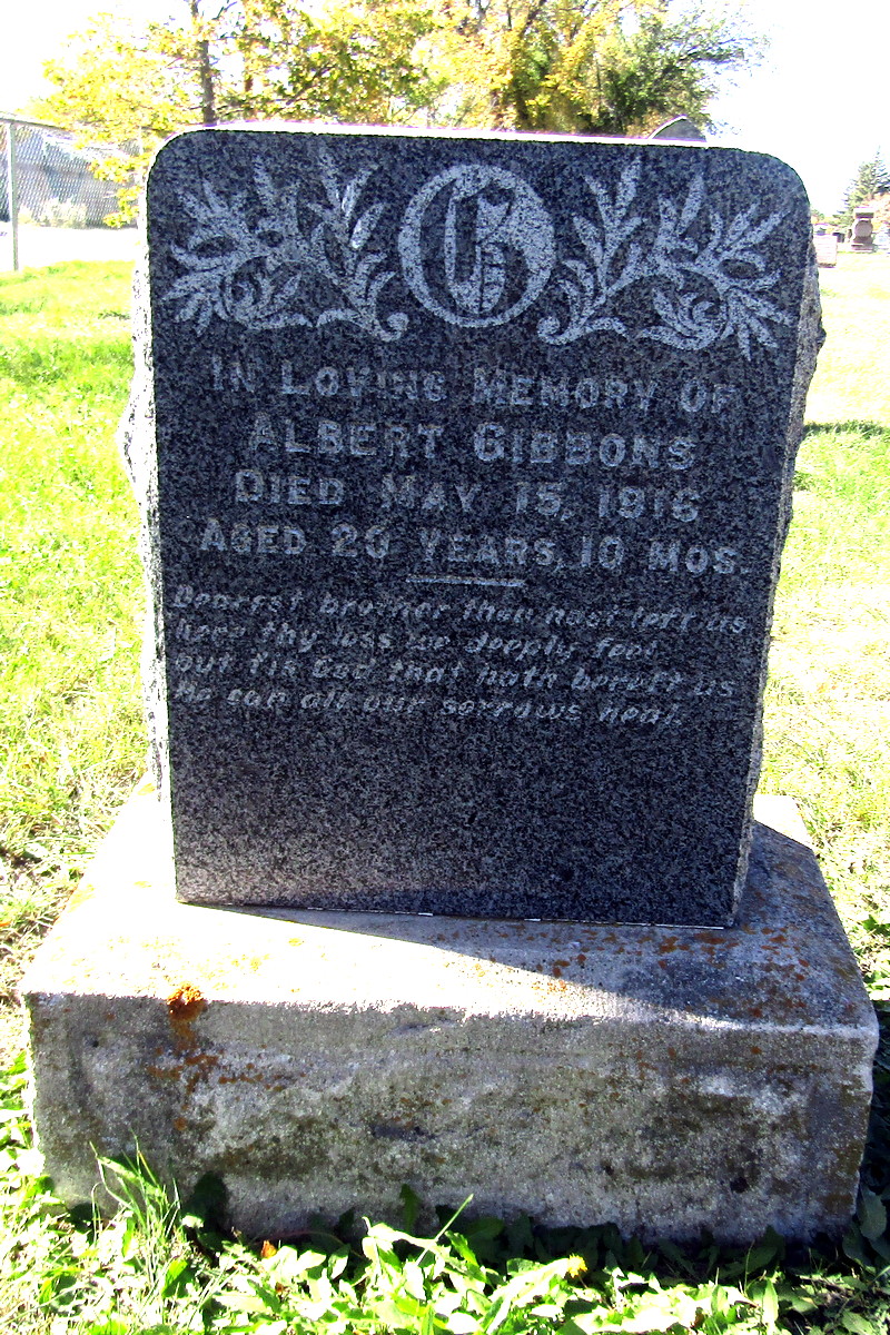 Grave marker