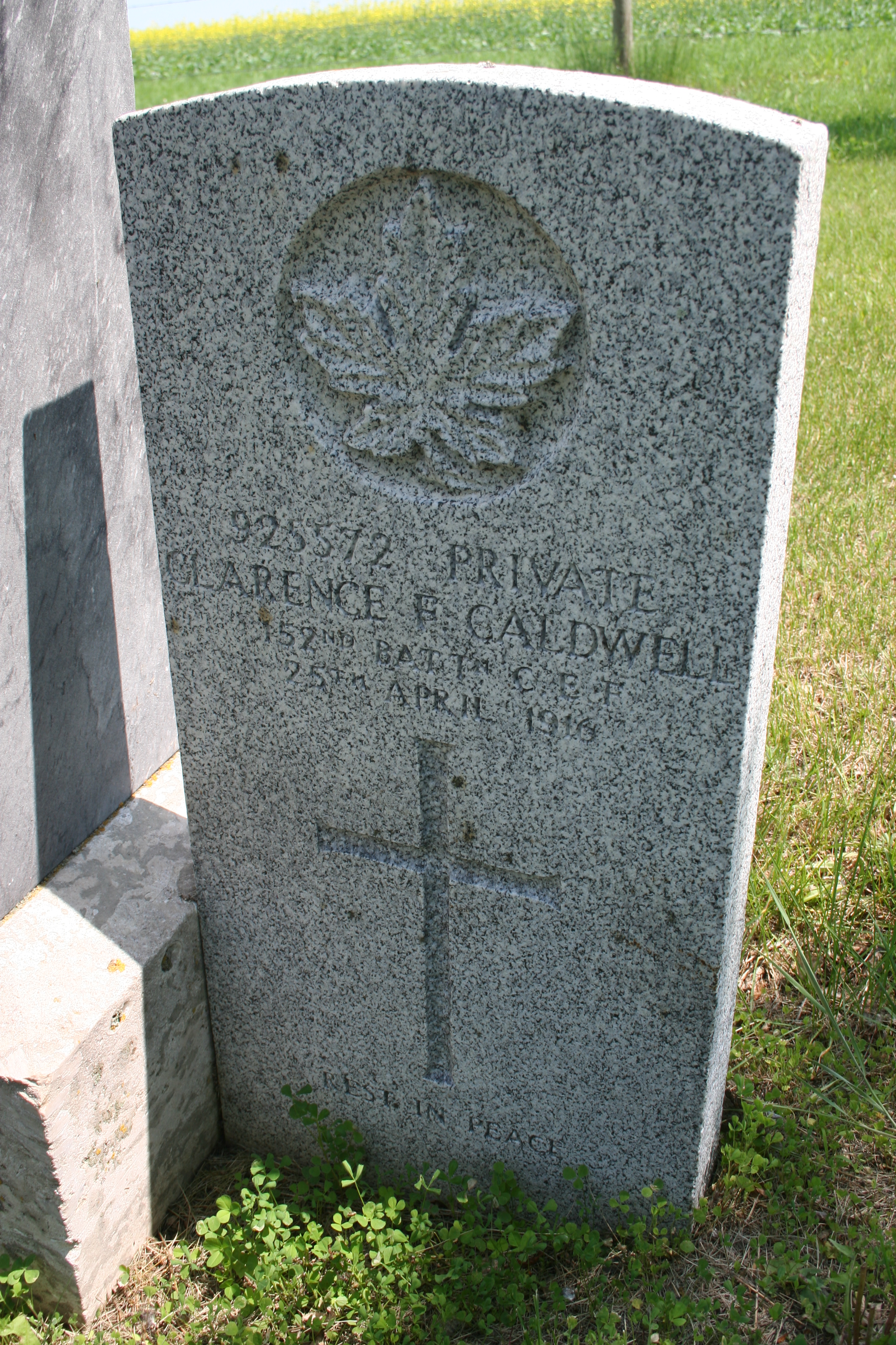 Grave marker