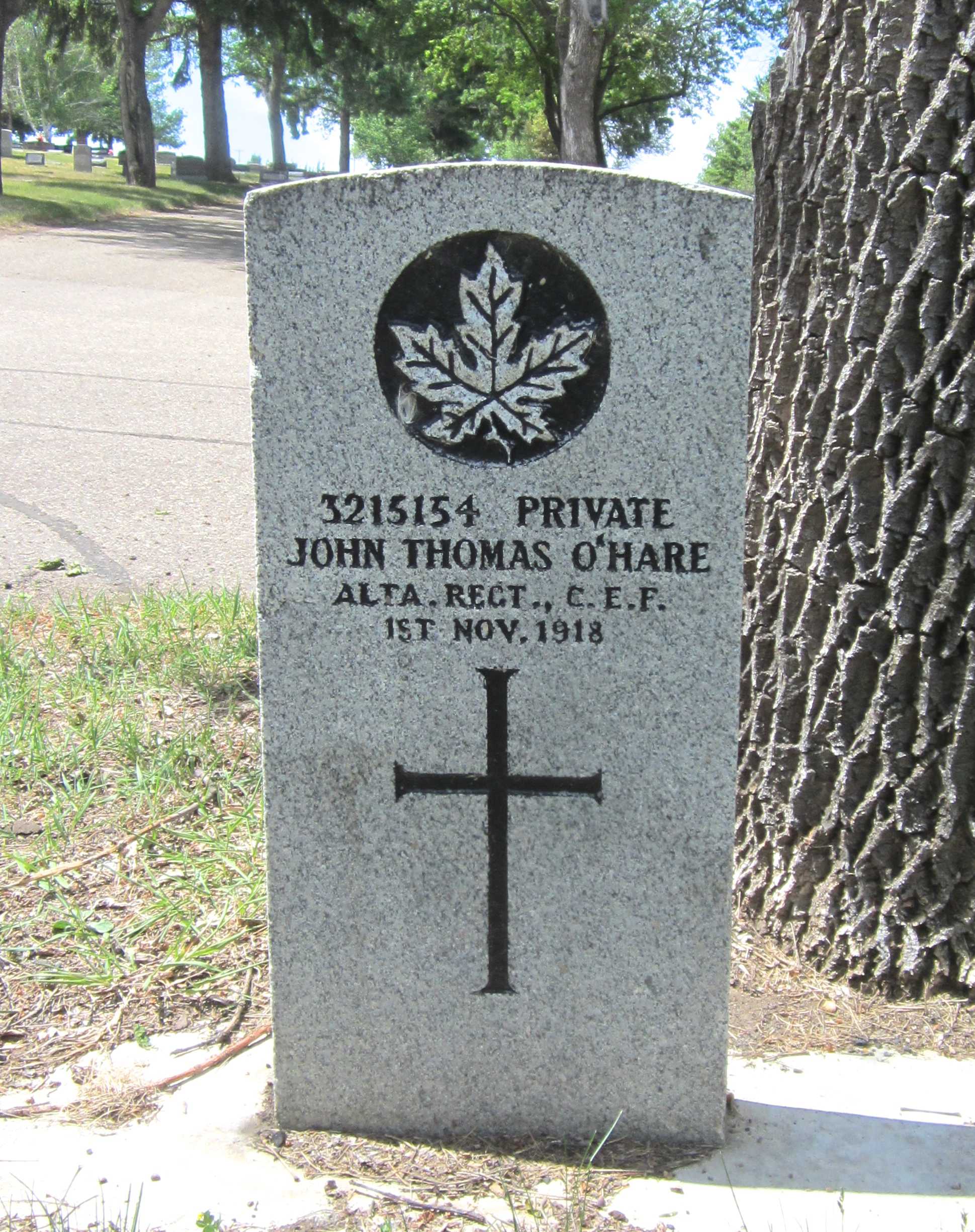 Grave marker