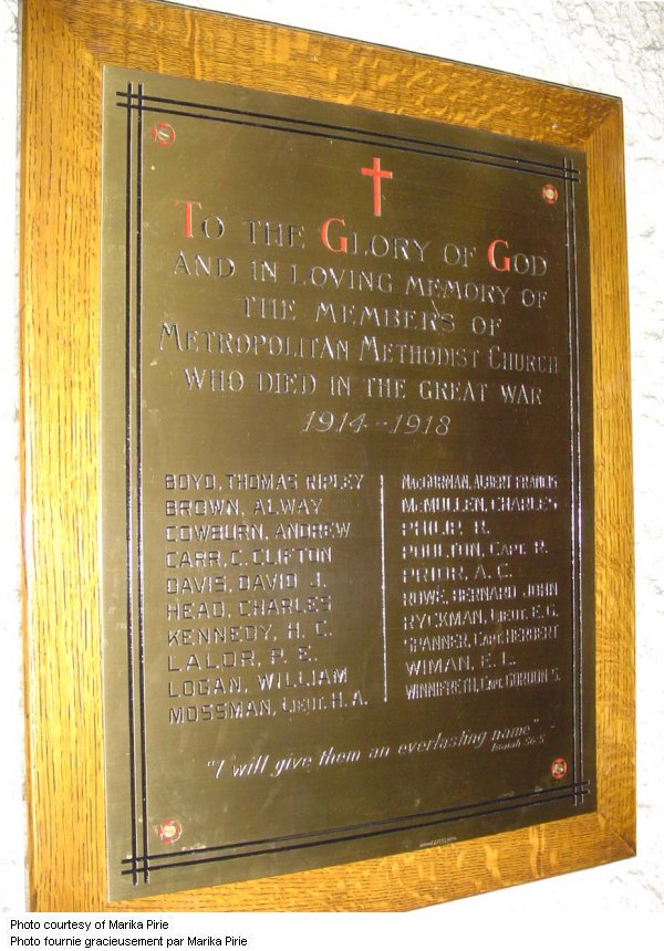 Plaque commémoratif