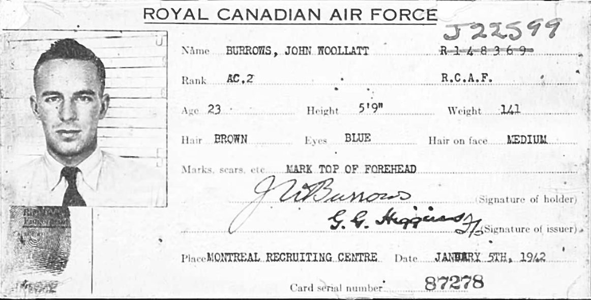 Photo of JOHN WOOLLATT BURROWS