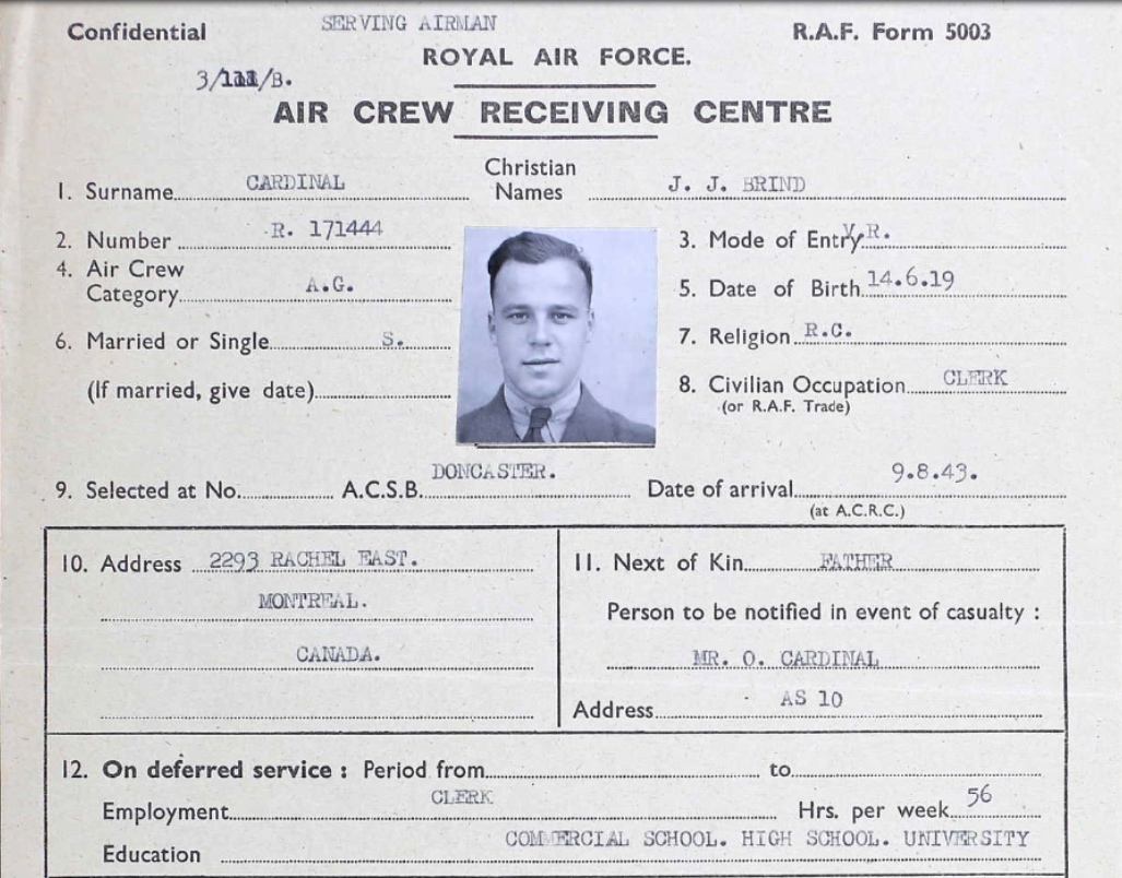 Photo of JOSEPH JACQUES BRUNO CARDINAL