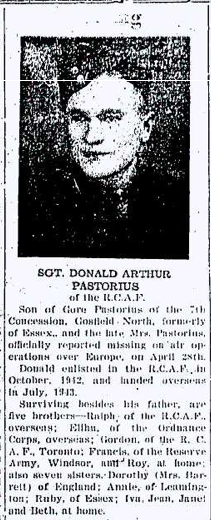 Photo of Donald Arthur Pastorius